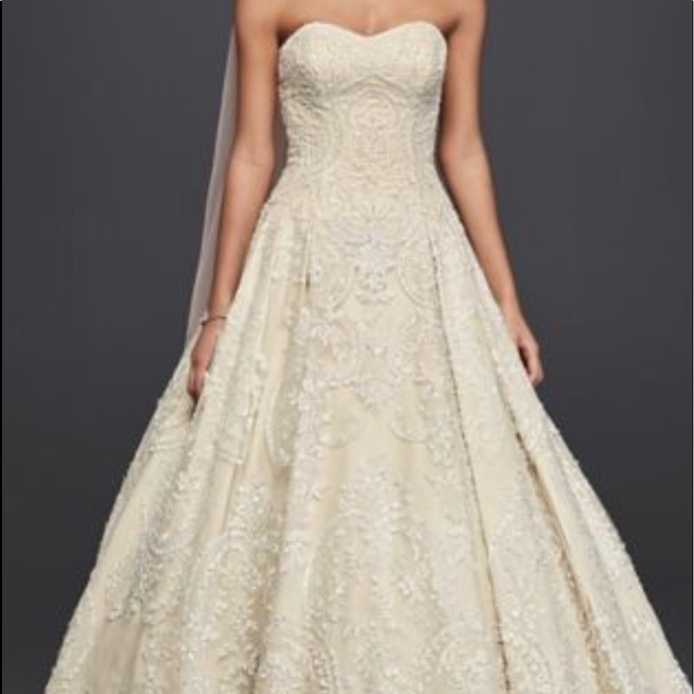 Oleg Cassini wedding dress